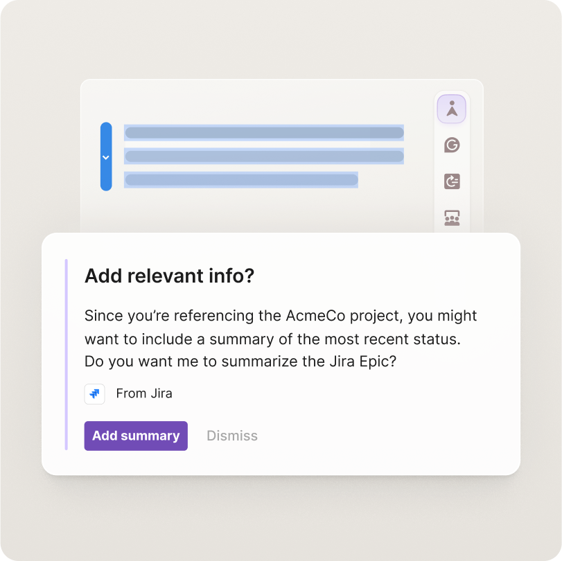 Add relevant info _ AcmeCo _ Go product example
