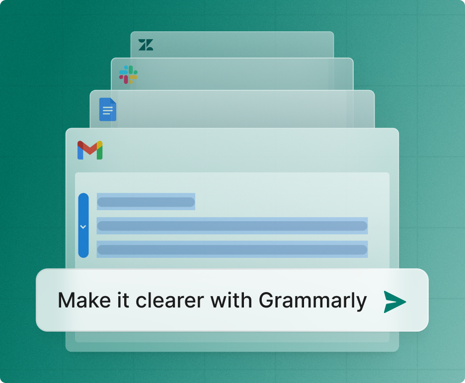 Make it clearer with Grammarly _ Gmail, docs, slack, zendesk