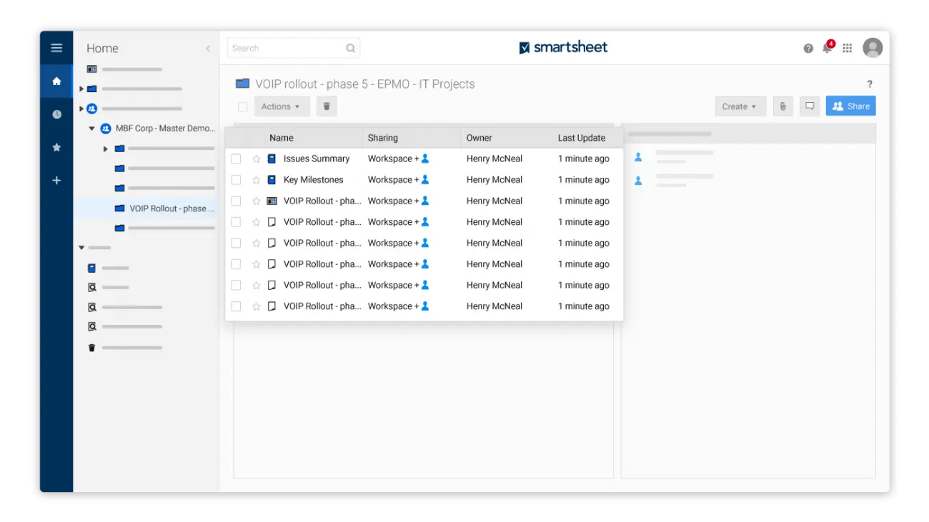 Smartsheet の自動化機能で繰り返しとなる煩雑な作業を自動化