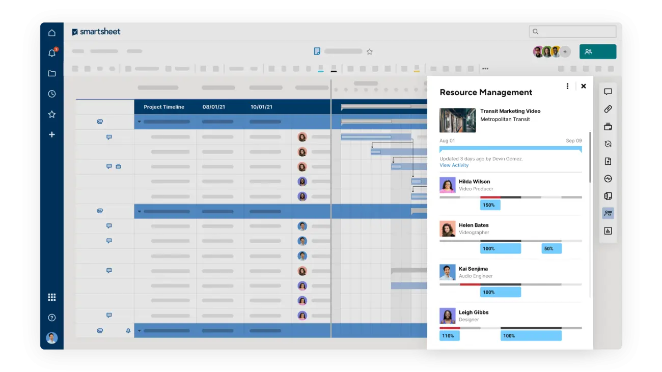 Smartsheet の自動化機能で繰り返しとなる煩雑な作業を自動化